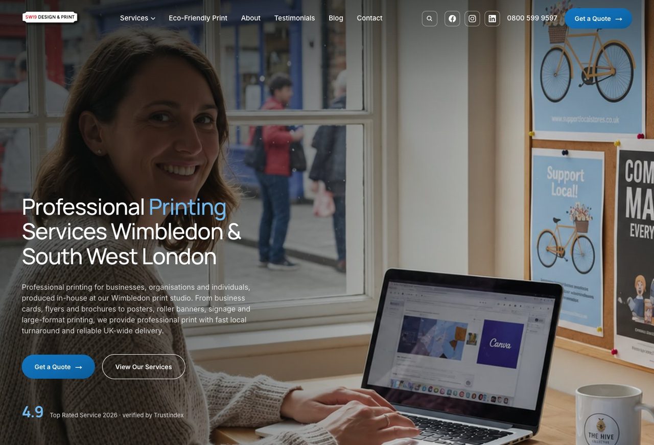SW19 Design and Print